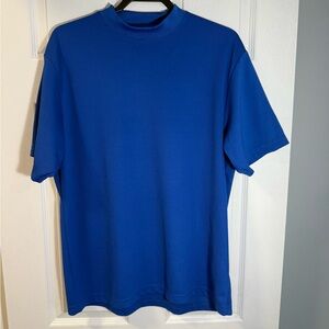 PGA Tour Performance - Golf - Men's Blue T-Shirt - Size Large